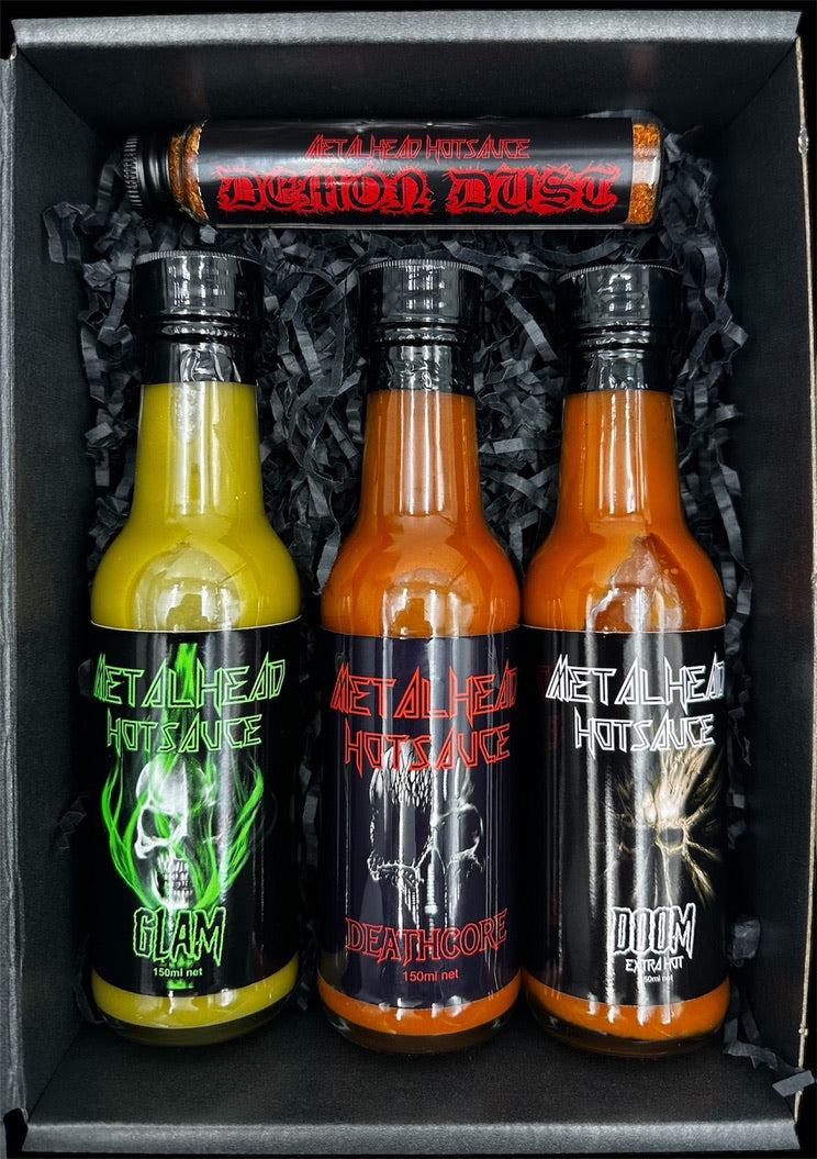 Metalhead Hotsauce Gift Pack