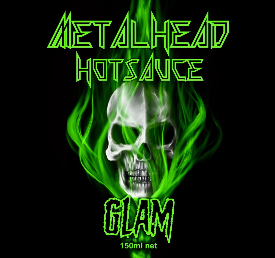 Metalhead Hotsauce - GLAM 150ml Bottle