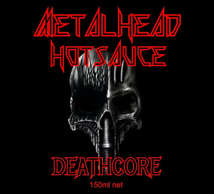 Metalhead Hotsauce - DEATHCORE 150ml Bottle